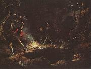John Quidor The Gold Diggers oil painting